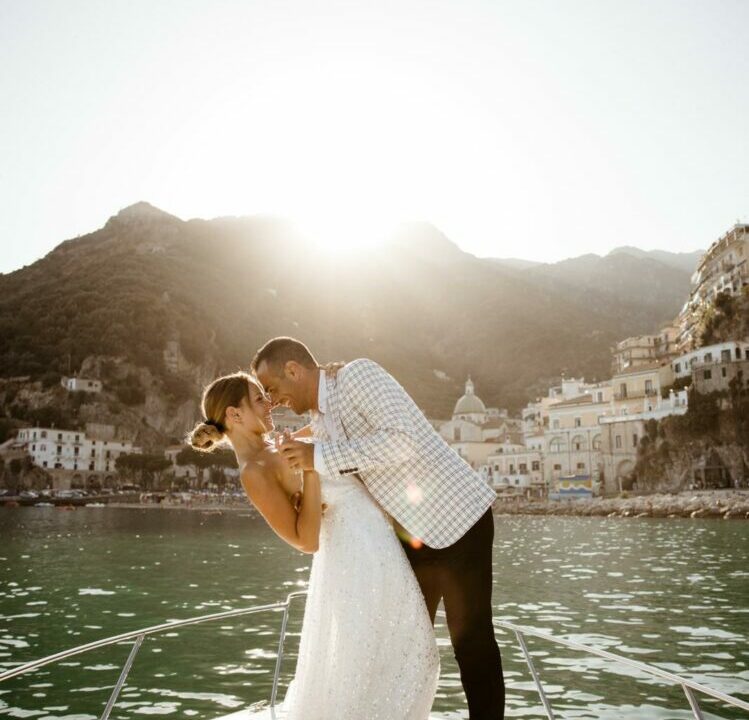 Wedding Proposal on Board Amalfi Coast